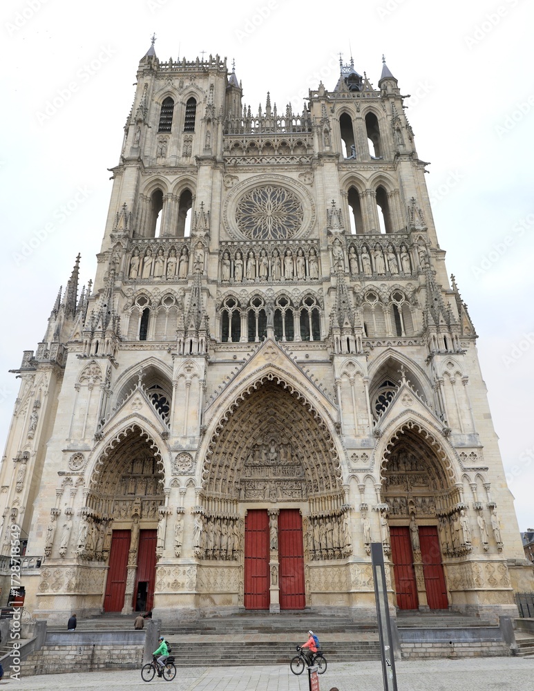 Fototapeta premium cathédrale d'Amiens