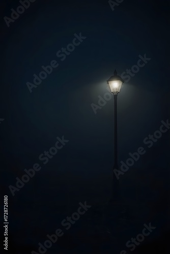 street light , AI Generated.