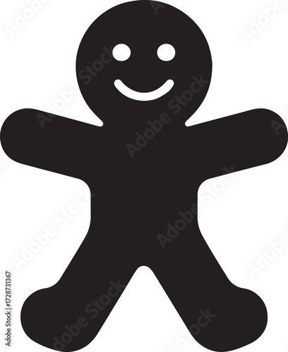 christmas gingerbread man