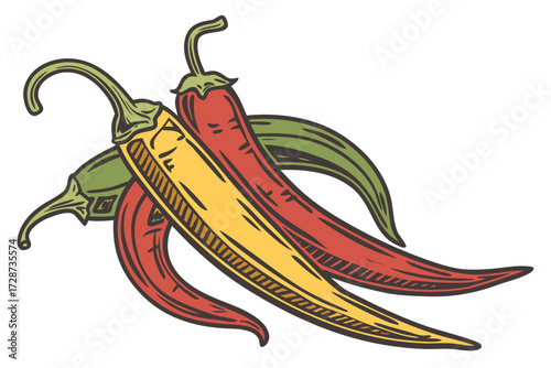 hot chili peppers