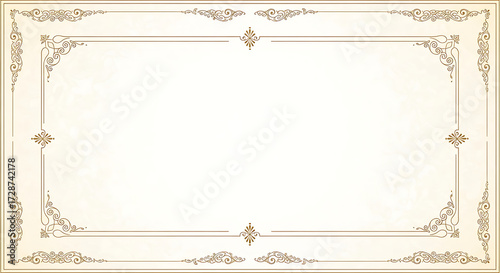 Ornamental Certificate