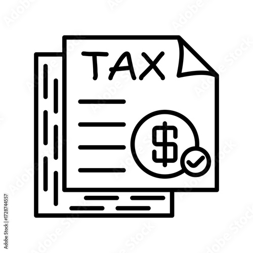 Payable Tax Report Icon