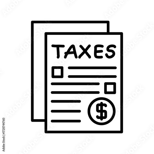 Taxes Pages Icon
