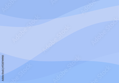 abstract blue background with waves. vector illustration background