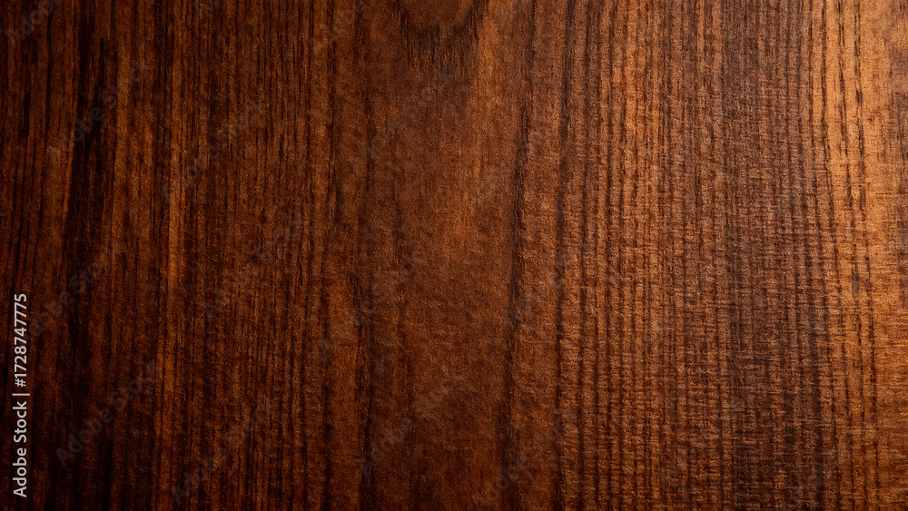 Fototapeta premium Dark Wood Grain Texture Surface