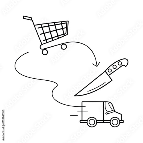 Online food ordering and delivery process