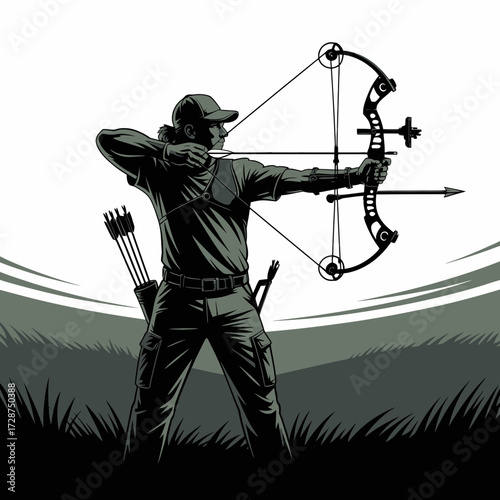 archer with bow