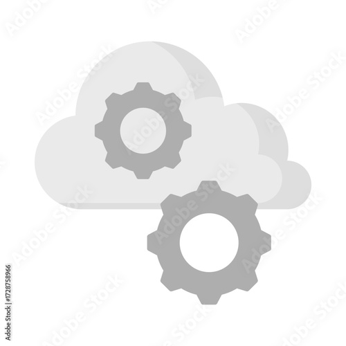 Cloud Vector Icon which can easily modify or edit