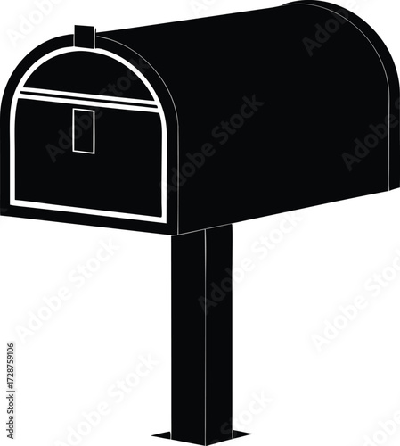 mailbox design, mail symbol
