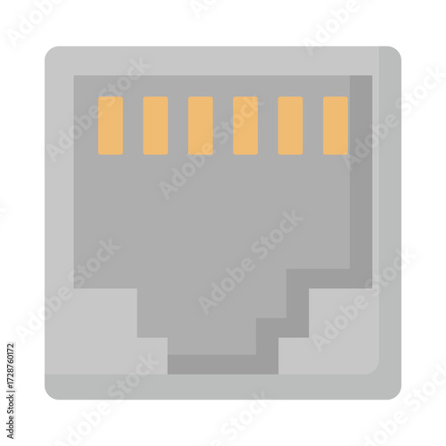 Ethernet  Vector Icon which can easily modify or edit