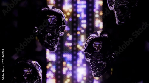 Abstract Horror VJ Loop	