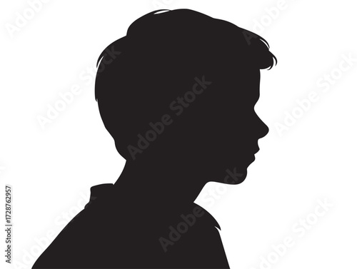 Clean cyberbullying silhouette icon vector illustration design