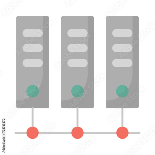 Big data Vector Icon which can easily modify or edit