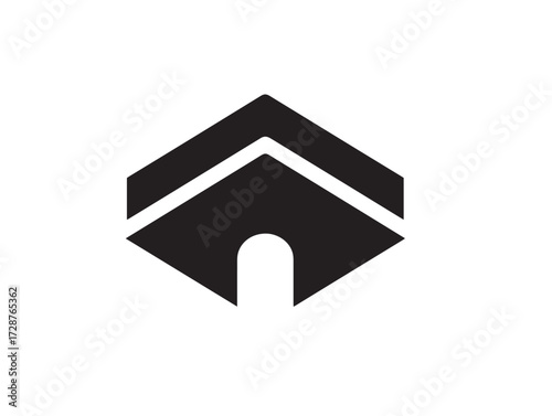 Professional business development silhouette illustration in vector format