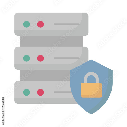 Data protection Vector Icon which can easily modify or edit