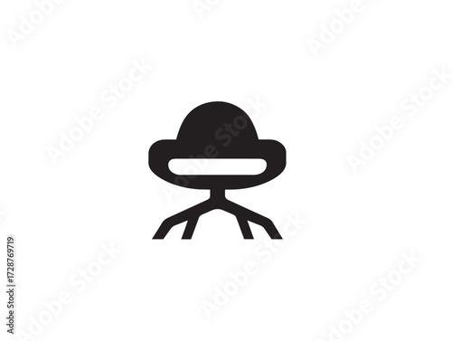 Smart Domotics Automation Icon Design in Professional Minimal Silhouette Vector Graphic Artwork