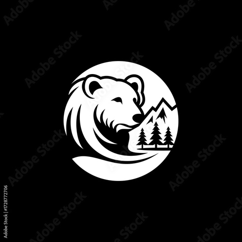vector illustration of a wolf
