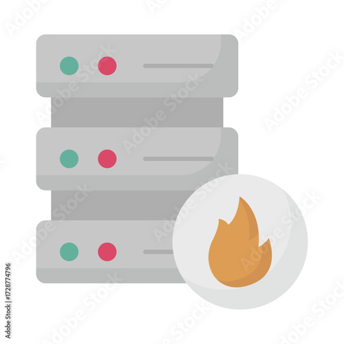 firewall protection  Vector Icon which can easily modify or edit