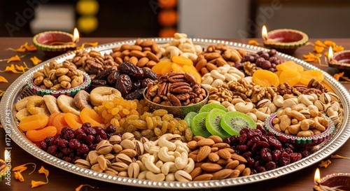Festive Dry Fruit Platter for Celebrations
