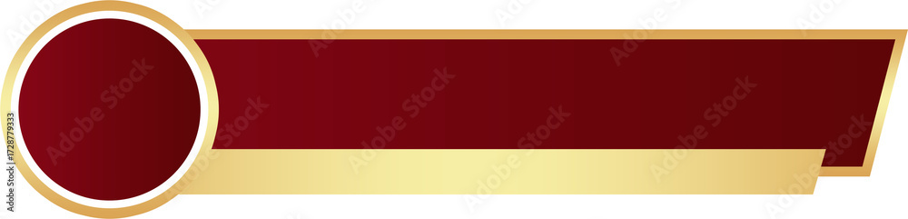 Obraz premium Breaking news banner. Lower third TV news bar. 