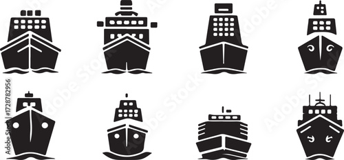  Ship icon, Boat vector silhouette, Cruise ship artwork, Cargo ship design, Sailing ship outline, Marine ship clipart, Nautical ship symbol, Ocean ship illustration, Transport ship logo, Large ship gr