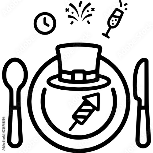 Dinnerware Icon