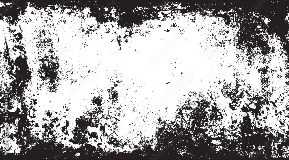 Obraz premium Abstract dust texture old damaged dirty grainy scratches on white grainy texture isolated on transparent background. Distress overlay textured. Monochrome particles abstract texture.