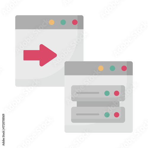  data sharing  Vector Icon which can easily modify or edit