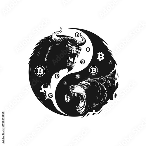 Yin and Yang of Bitcoin with Bull and Bear Market