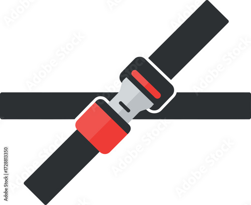 Car Seatbelt Icon