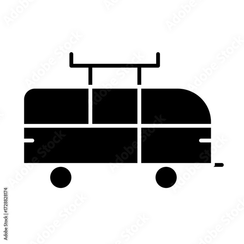 van glyph icon