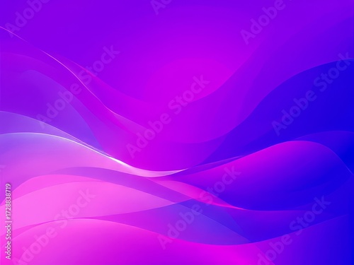 Vibrant abstract gradient waves a dynamic blend of flowing shapes and vivid purples, blues, and pinks—perfect for modern design and creative backgrounds