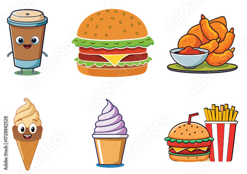 Fast food set Vactor Design 