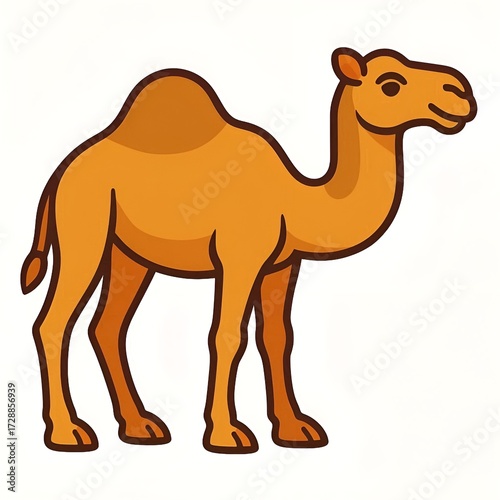 camel cartoon illustration