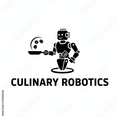 Innovative robot chef expertly preparing delicious food in a modern kitchen, showcasing the future of culinary technology and automation for seamless cooking experiences.