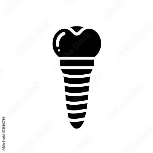 Dental Implant, Tooth, Dentistry Icon