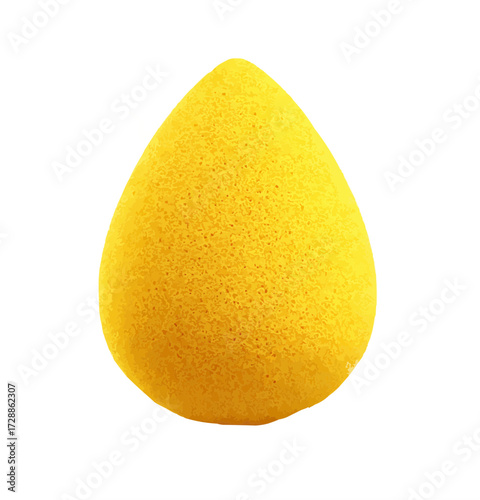 vector illustration, isolate,   beauty blender sponge