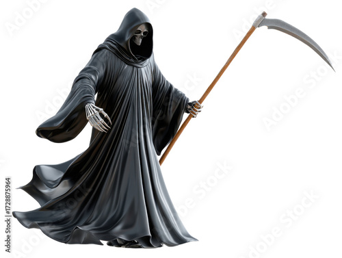 halloween witch with a sword
