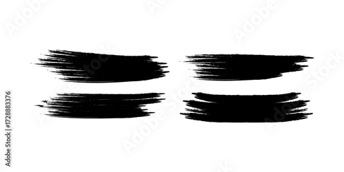 Grunge marke drawn bold arrows set. Collection of hand drawn doodle  thick arrows in different directions. vector