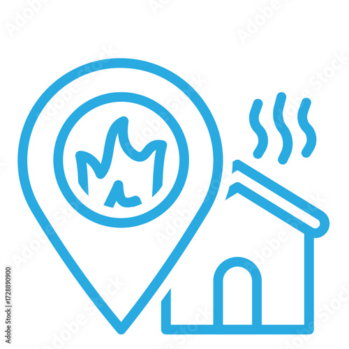 fire location
