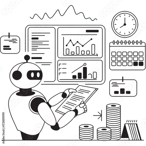 business and finance icons