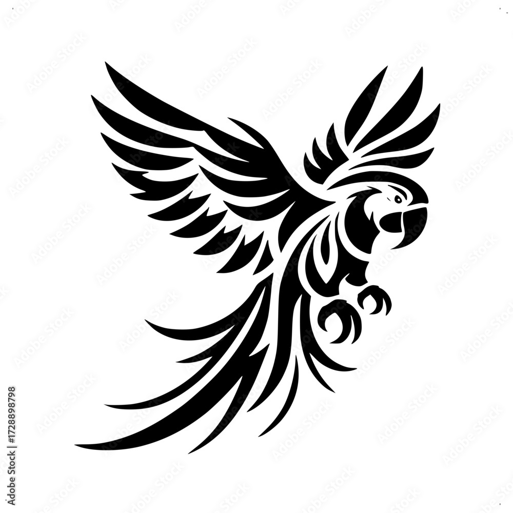 Obraz premium eagle tattoo design