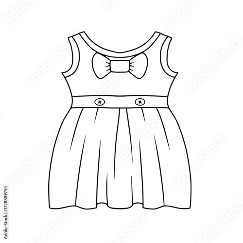 female dress on a mannequin
