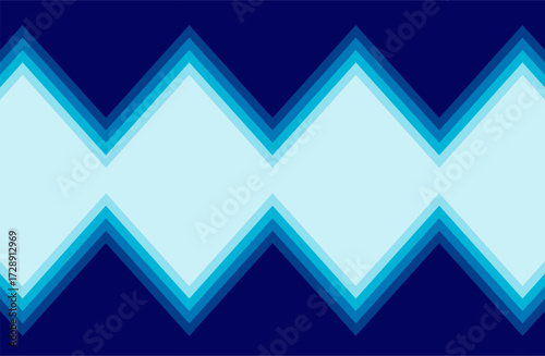 Blue abstract background. Geometric pattern. Modern glossy blue gradient. Futuristic tech graphic design.