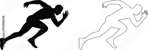 People line art Icon. Profile and people silhouette collection. User profile symbol. Group of people or group of users collection. Perfect can use in demographic, social media, and team concept.