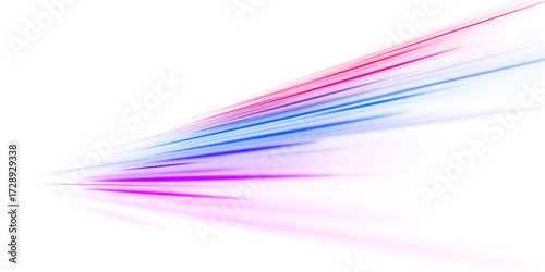 Futuristic road with twirling spray, glowing lines, and energetic movement of light.