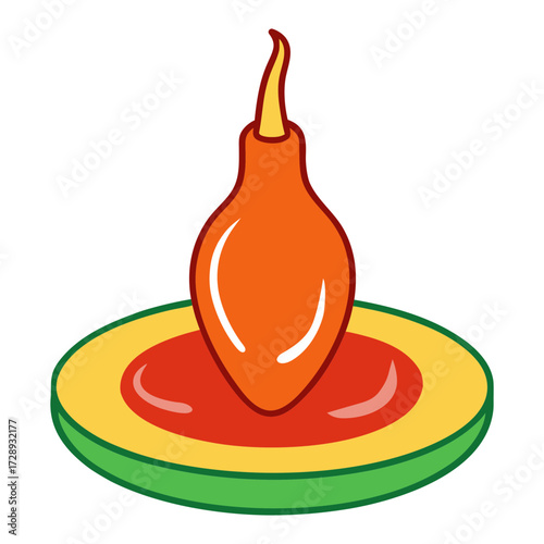 Hot sauce with chicken