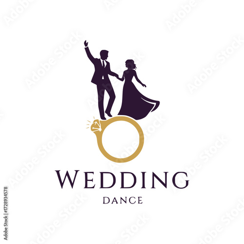 Wedding logo icon vector template