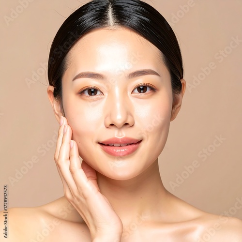 Woman with flawless skin (2)