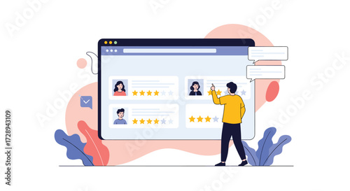 Customer review management system for improving business reputation and customer satisfaction.